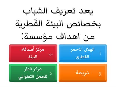 اهداف مؤسسات العمل التطوعي في دولة قطر