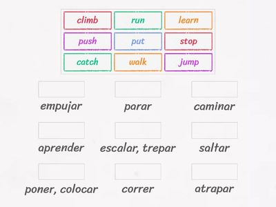 Unit 7 - Song (verbs)