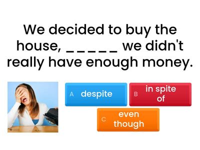 * Clauses of contrast (Int II custom)