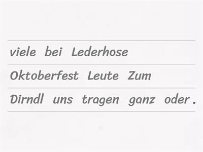 Auf dem Oktoberfest 