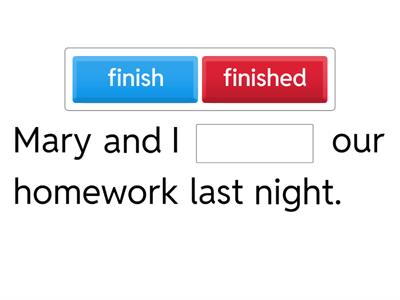 Past Simple - Elementary Key A2