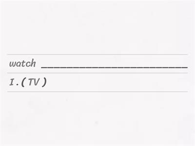 Present Continuous Unjumble