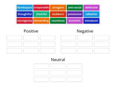 FCE Gold Experience B2 unit 8 - personality adjectives