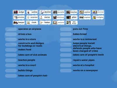 Jobs and professions