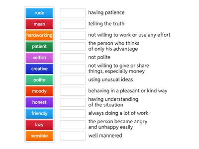 Describing people