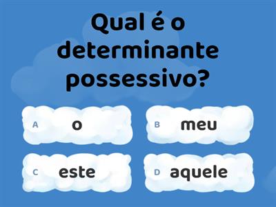 Questionário de Português 5 ano