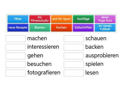 Freizeitaktivitäten