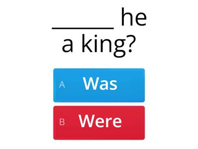 was were (questions)