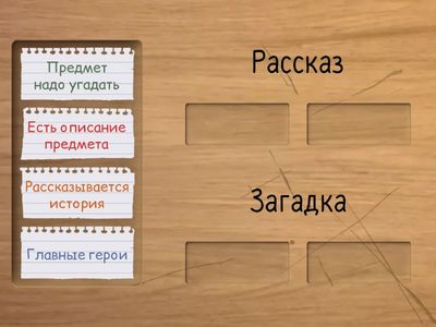 Загадка или рассказ