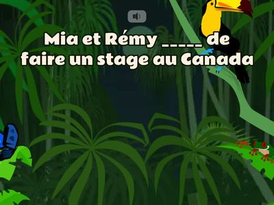 Le futur & le Passé recent