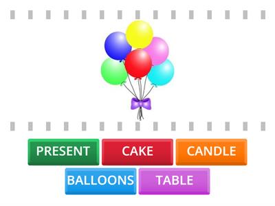 BIRTHDAY VOCABULARY