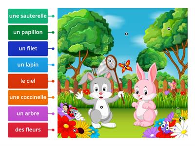 Association :  vocabulaire de printemps