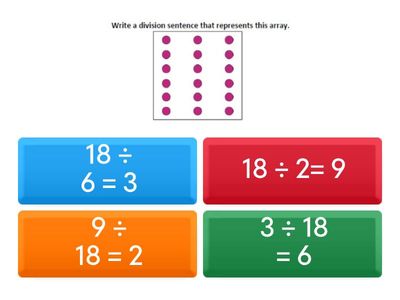 Division using Arrays