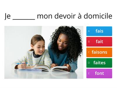 U8 Faire Conjugations