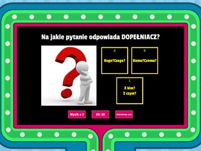 Przypadki Krótki Quiz-4 klasa