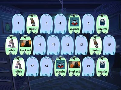 Halloween Kids ESL Vocabulary