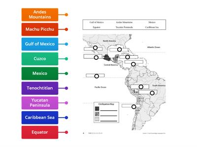 Early American Civilization Map