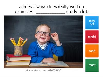  Modals of deduction. adults