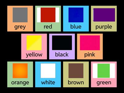 What colour is missing? (GG1, Unit 0)