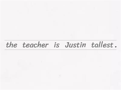 comparatives and superlatives