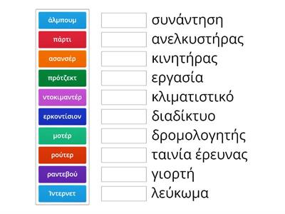 Λέξεις ξένης προέλευσης