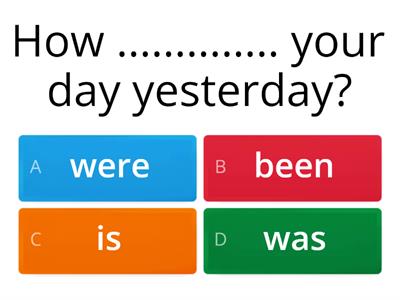 Simple Past Structure