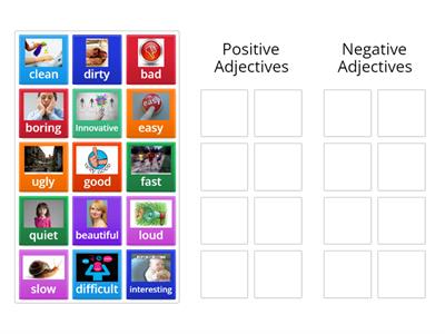 1 Adjectives positive and negative 