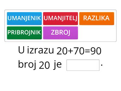 Zbrajam i oduzimam desetice-RAZMIŠLJAM...