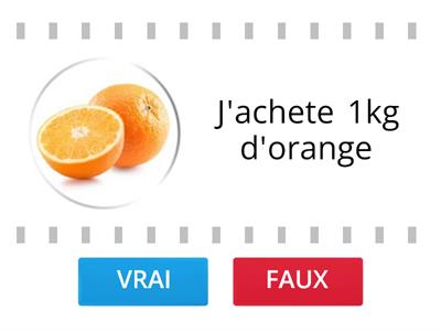 Les fruits (le partitif)