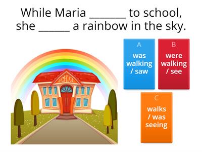 Past Continuous vs. Past Simple