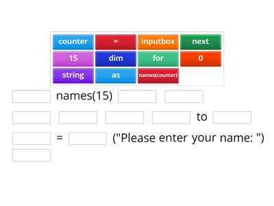 Standard Algorithms - Traversing a 1-D array