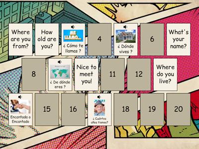 Basic Introduction Questions Spanish