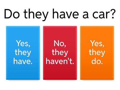 ESL Quiz: Have You Got vs. Do You Have