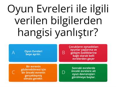 OYUN EVRELERİ