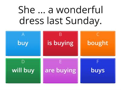 Tenses Revision Quiz