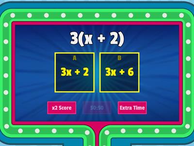  Expand Brackets Quiz 1