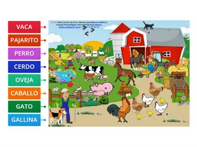 ANIMALES GRANJA- DOMÉSTICOS