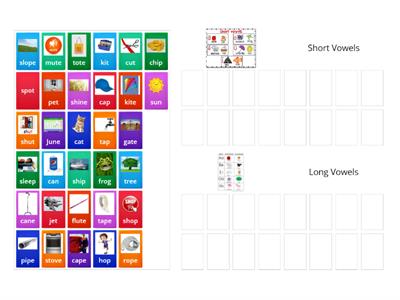 Short Vowels and Long Vowels