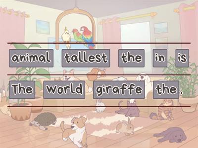 Comparatives and Superlatives (Animals)