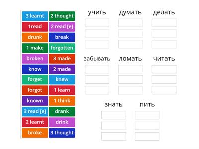 irregular verbs 2