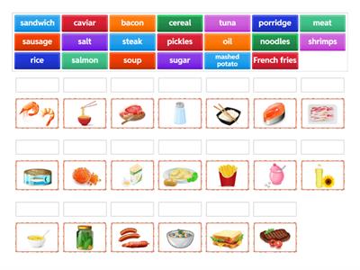 Food_PART_3_Match_up_(30 words) #my_teaching_stuff