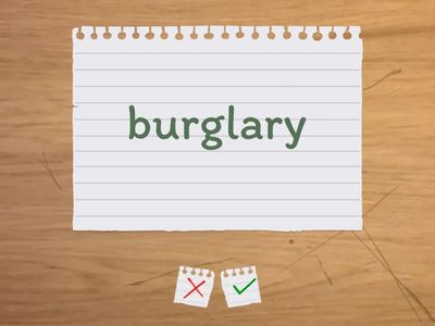 Gateway to the world B1 Unit 2 Crimes