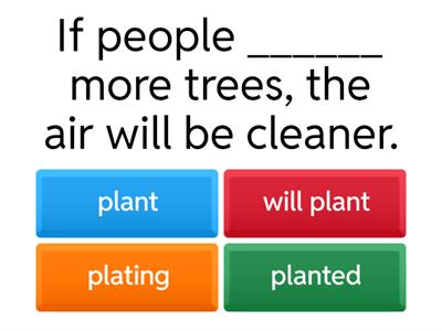 First Conditional with "if" or "unless"