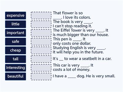 A1 English Adjective