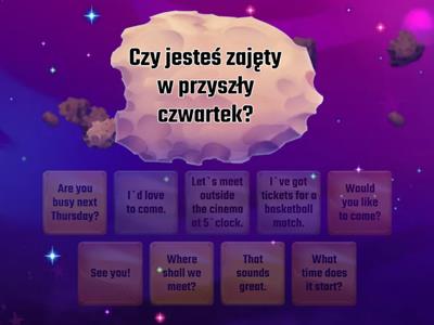 making arrangements, kl 5