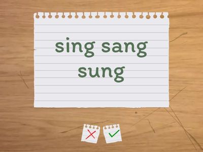 Irregular Verbs. Form 5. 56-60