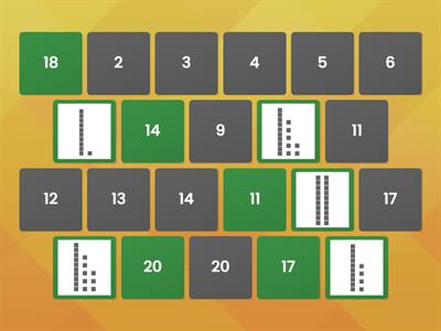 Place Value Matching Numbers to 35