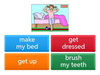  Daily routines (4 form)