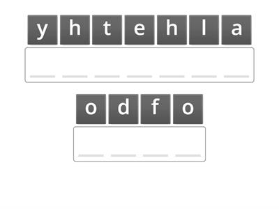 анаграмма  Smiles 4 module 6 