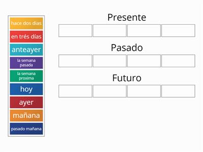 temporal connectives sort